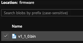 Firmware file